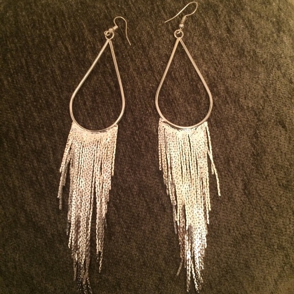 Jewelry - Studio 54 Dangling Earrings- Silver